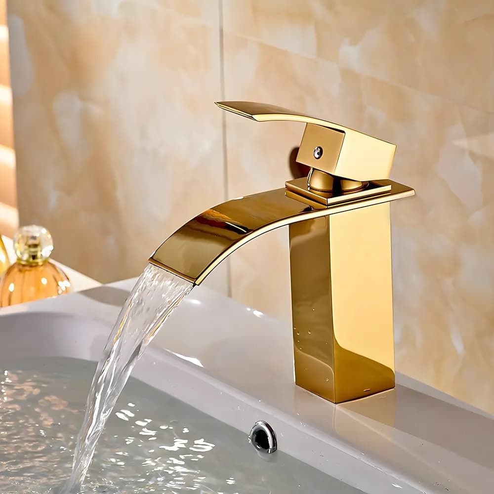 Basin Mixer Tap Gold